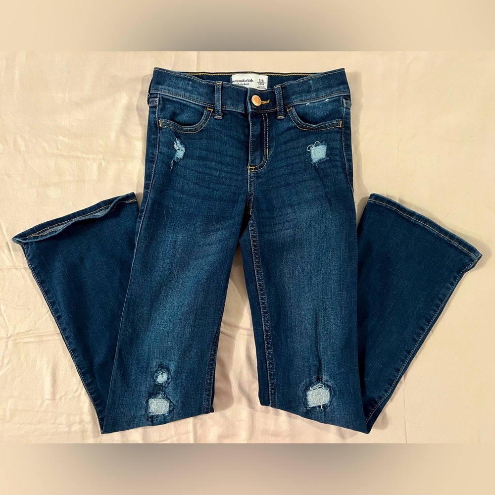 A&F Kids. Flares, longer length. sz 7/8